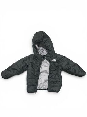 The North Face Black Kids Hooded Puffer Jacket